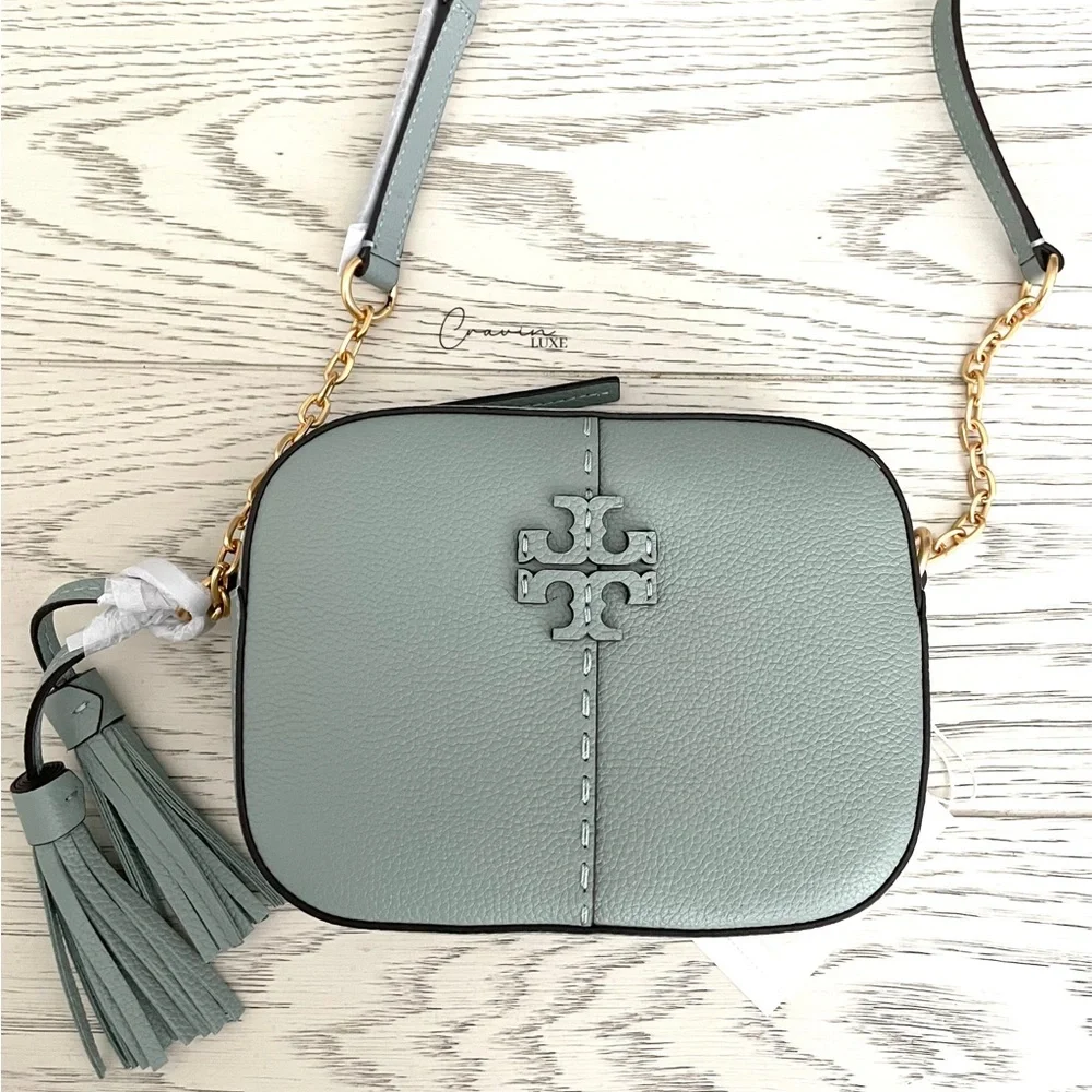 ❌❌SOLD❌❌ New Tory Burch McGraw Camera Bag - Picture 1 of 8